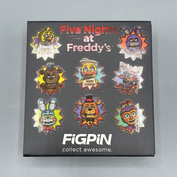 FiGPiN Five Nights At Freddy's Series 2 Enamel Pin FOXY Common LOCKED - Picture 3 of 3